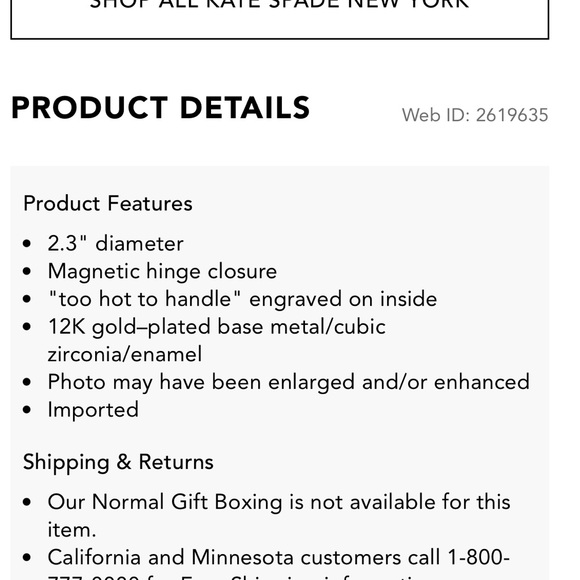 Kate Spade “Too hot to handle” Chili 🌶️Pepper bracelet Bangle. - Picture 8 of 8